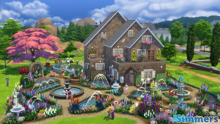 9 Lotes Incríveis do The Sims 4 Jardim Romântico Coleção de Objetos (9)