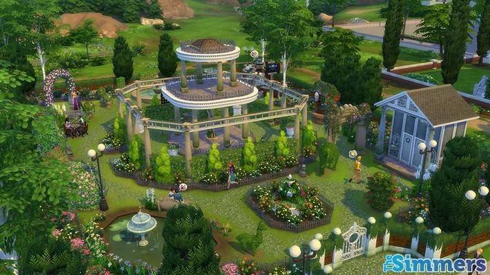 9 Lotes Incríveis do The Sims 4 Jardim Romântico Coleção de Objetos (3)