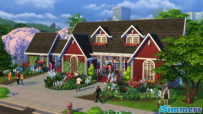 9 Lotes Incríveis do The Sims 4 Jardim Romântico Coleção de Objetos (4)