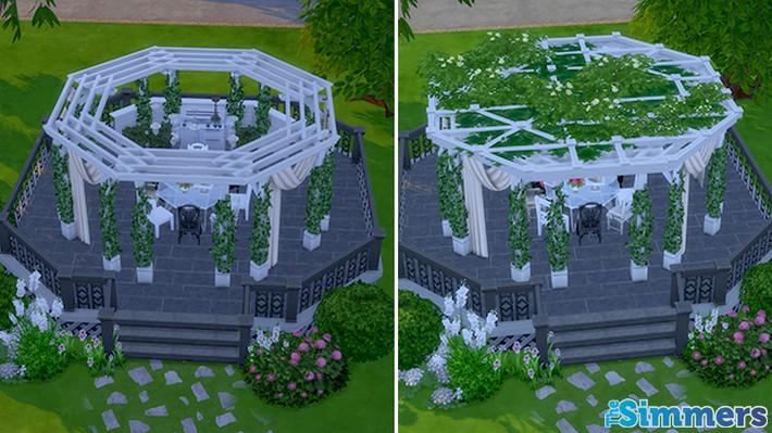 Como criar um terraço incrível no The Sims 4 (7)