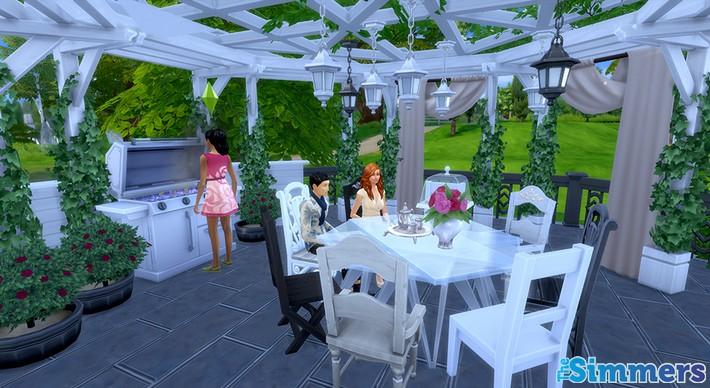 Como criar um terraço incrível no The Sims 4 (8)