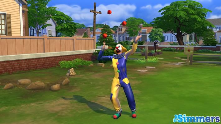 Como jogar (e jogar como) o Palhaço Trágico em The Sims 4-2
