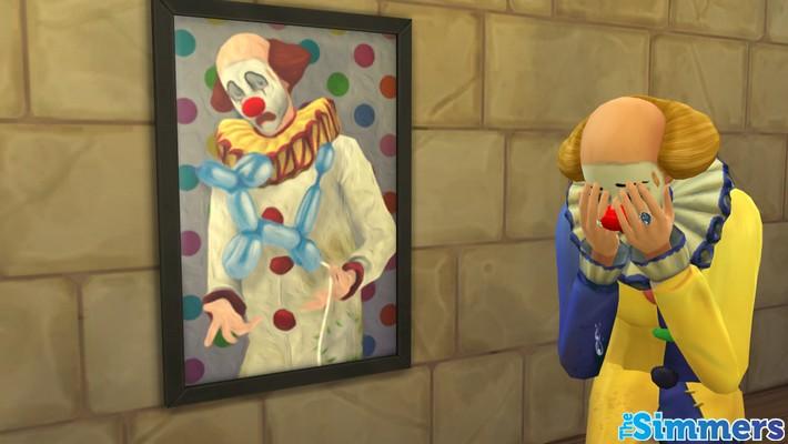 Como jogar (e jogar como) o Palhaço Trágico em The Sims 4