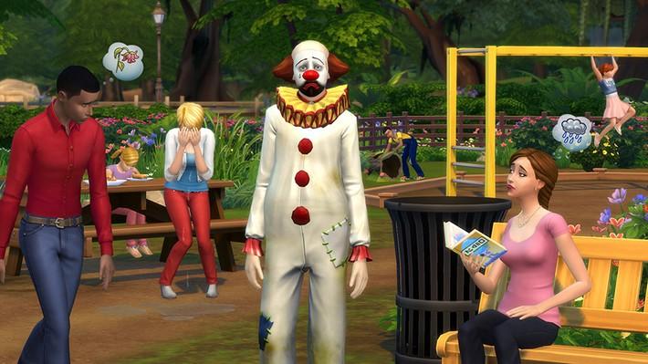 #Notícia - Procure pelo Palhaço Trágico no The Sims 4 3 Procure pelo Palhaço Trágico