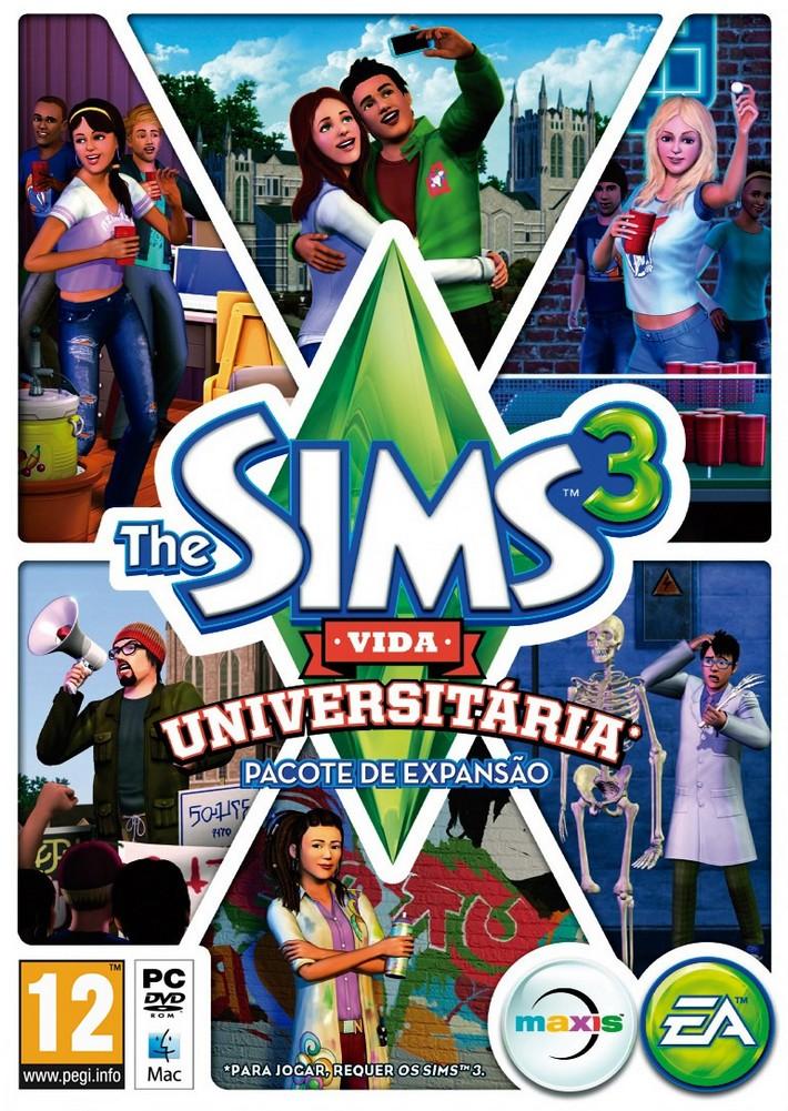 the sims 3 vida universitária