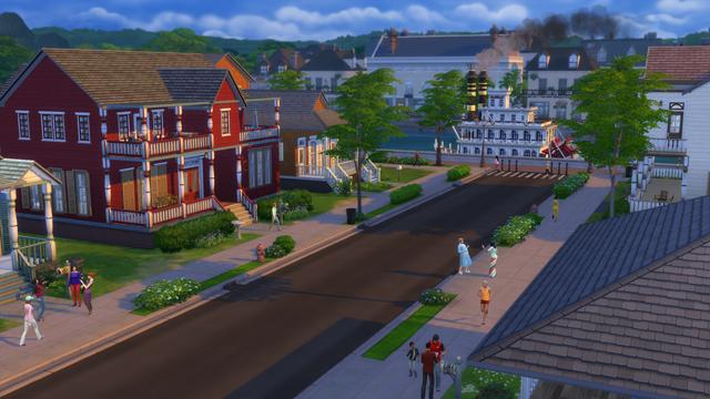 Explore os mundos vibrantes de The Sims 4 e crie suas próprias histórias 3 Conheça os primeiros mundos de The Sims 4