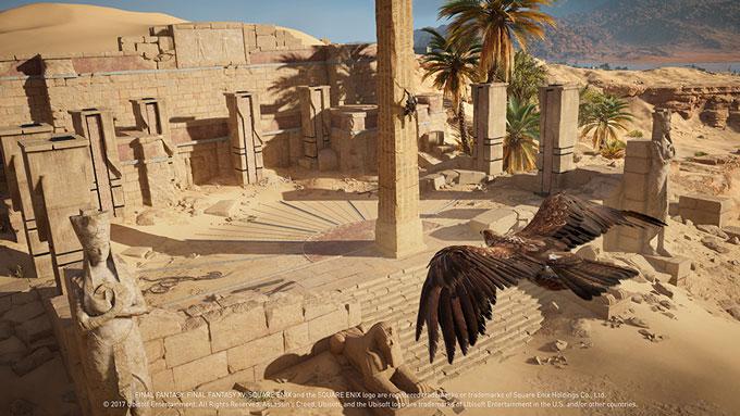 Assassins Creed Origins encontra Final Fantasy