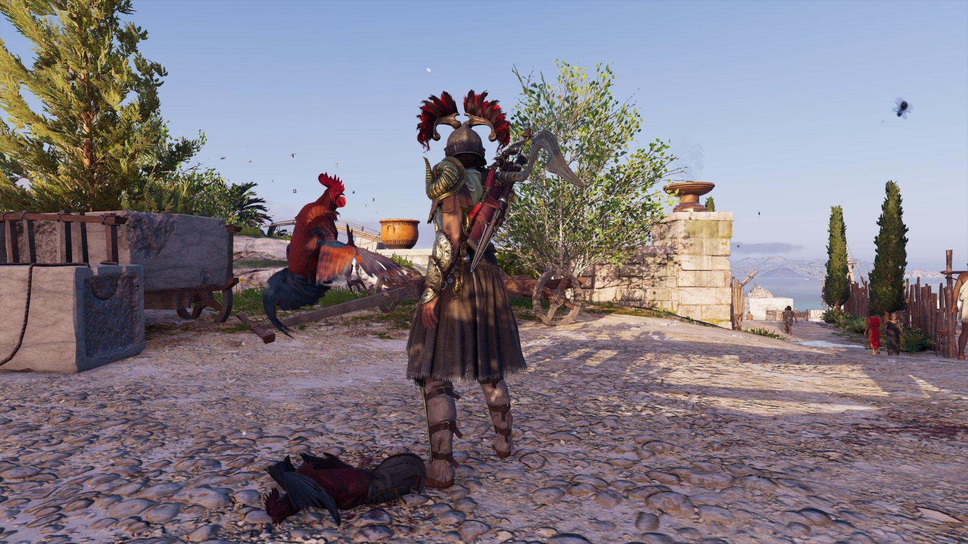 As malditas galinhas de Assassin's Creed Odyssey
