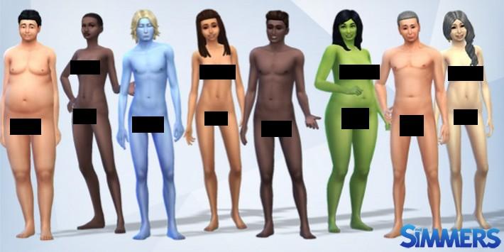 Mod de roupas invisíveis no The Sims 4 para deixar seus Sims pelados