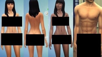 Skins de partes intimas The Sims 4