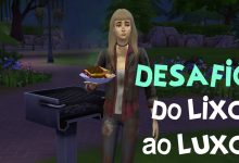 DESAFIO DO LIXO AO LUXO THE SIMS 4