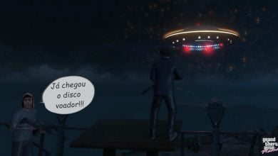 ja chegou o disco voador