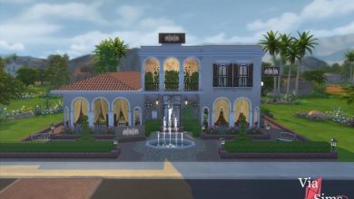 LOTE Restaurante Italiano Via Sims 1