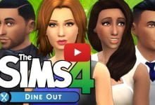 6 séries Vamos Jogar viciantes do The Sims 4 Escapada Gourmet