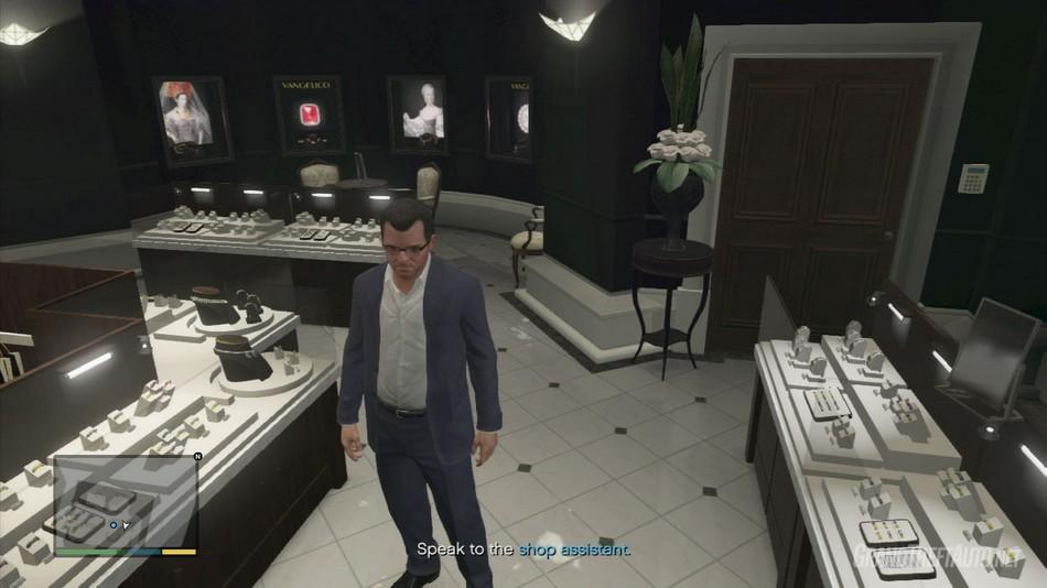 O Reconhecimento da Joalheria (Casing The Jewel Store)