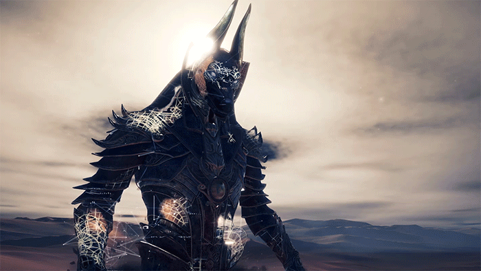 anubis gif assassins creed origins