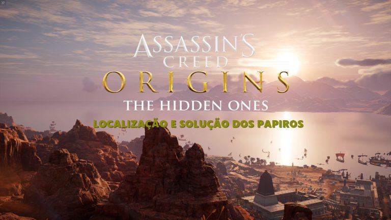 Solução e localização dos Papiros de Assassin’s Creed Origins – The Hidden Ones (Os ocultos)