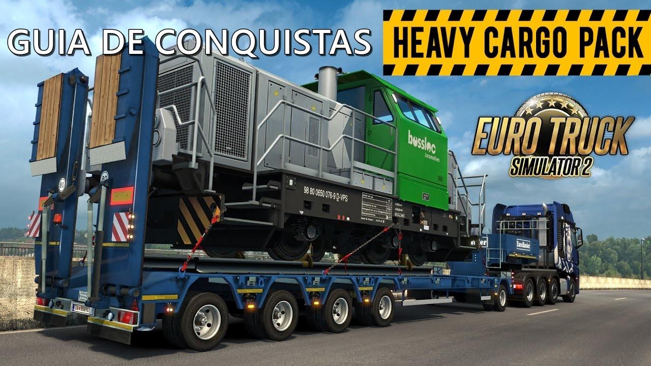 Guia de Conquistas para Euro Truck Simulator 2 – DLC Heavy Cargo Pack