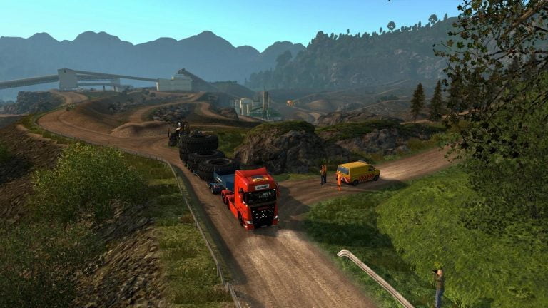 ProMods com Suporte DLC de Transporte Especial