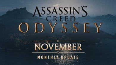 novidades novembro assassins creed odyssey