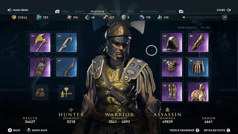Sistema de Visual Personalizado – Assassin’s Creed Odyssey