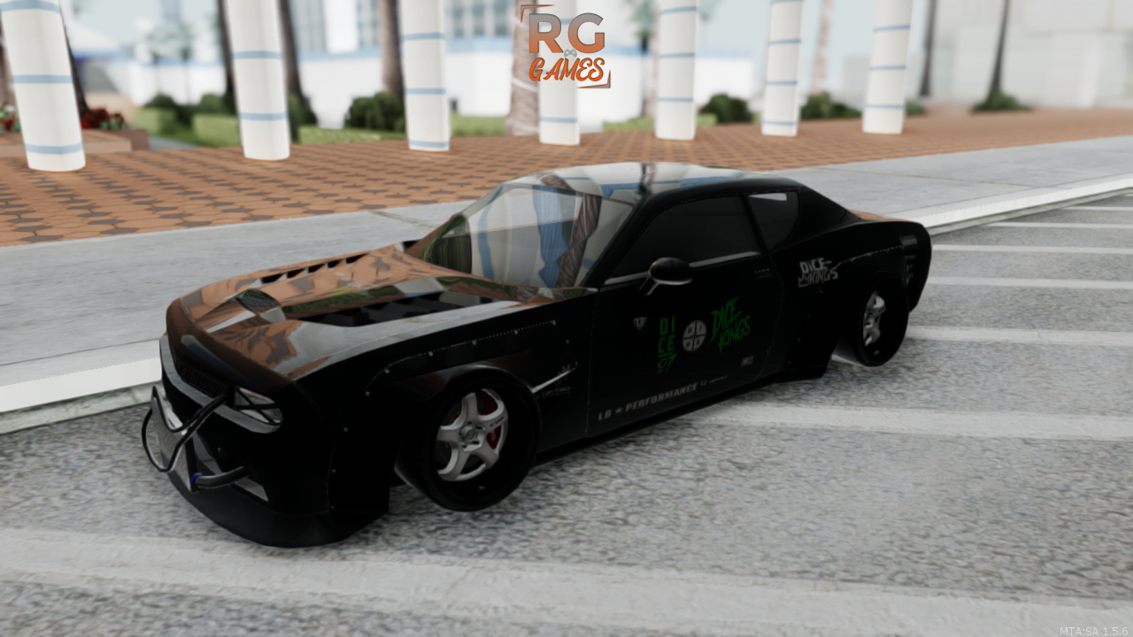 Dodger Challenger Drift 1