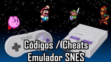 Lista de códigos / cheats para emuladores de Super Nintendo 20 codigos