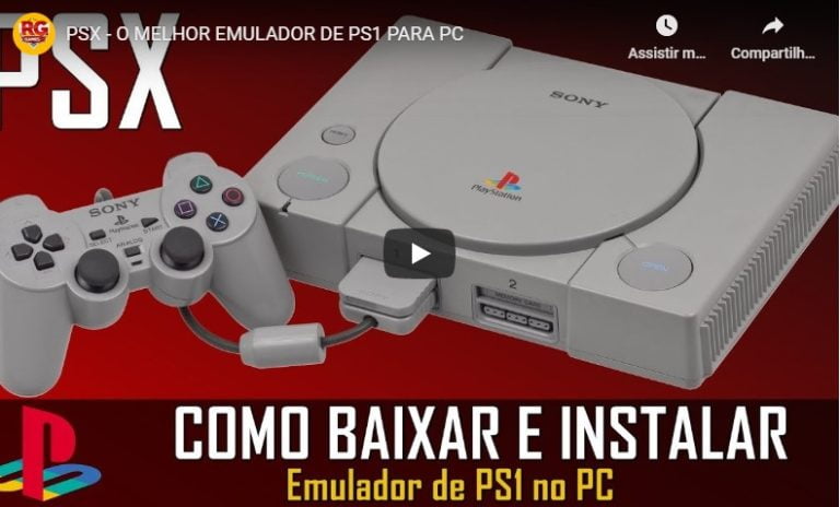 PSX O MELHOR EMULADOR DE PS PARA PC RG Games