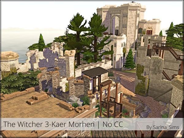 kaer morhen the witcher 3 the sims 4