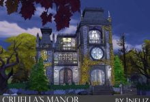 mansao de cruella the sim 4 casas cke