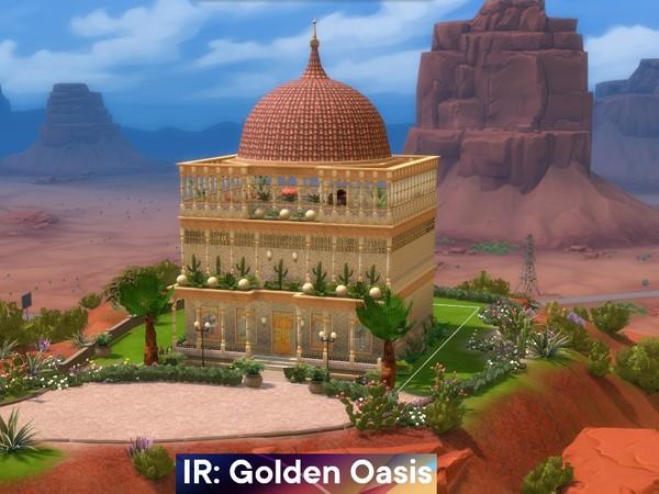palacio no deserto the sims 4 casas