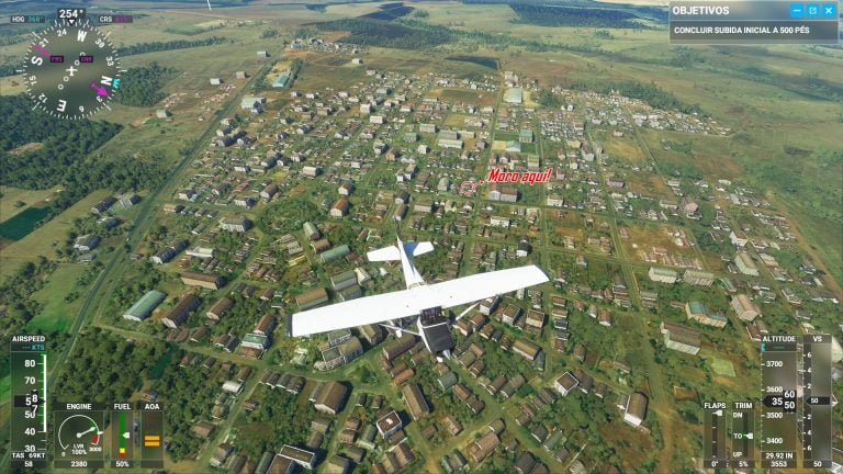 MSFS – Como encontrar sua casa no Microsoft Flight Simulator