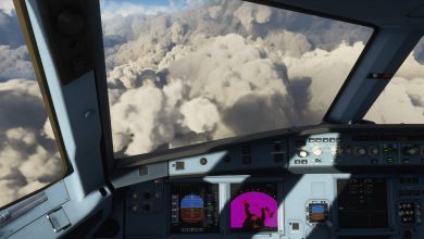 Os jogadores do Microsoft Flight Simulator estao perseguindo o furacao Laura