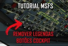 Plugin REMOVEDOR DE LEGENDAS das Ferramentas Botoes de Cockpit Microsoft Flight Simulator