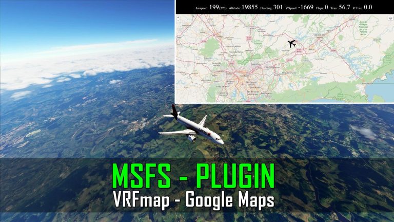 MSFS | Plugin VRFmap – Google Maps