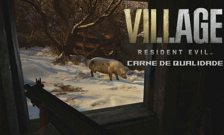 CARNE DE QUALIDADE RESIDENT EVIL VILLAGE