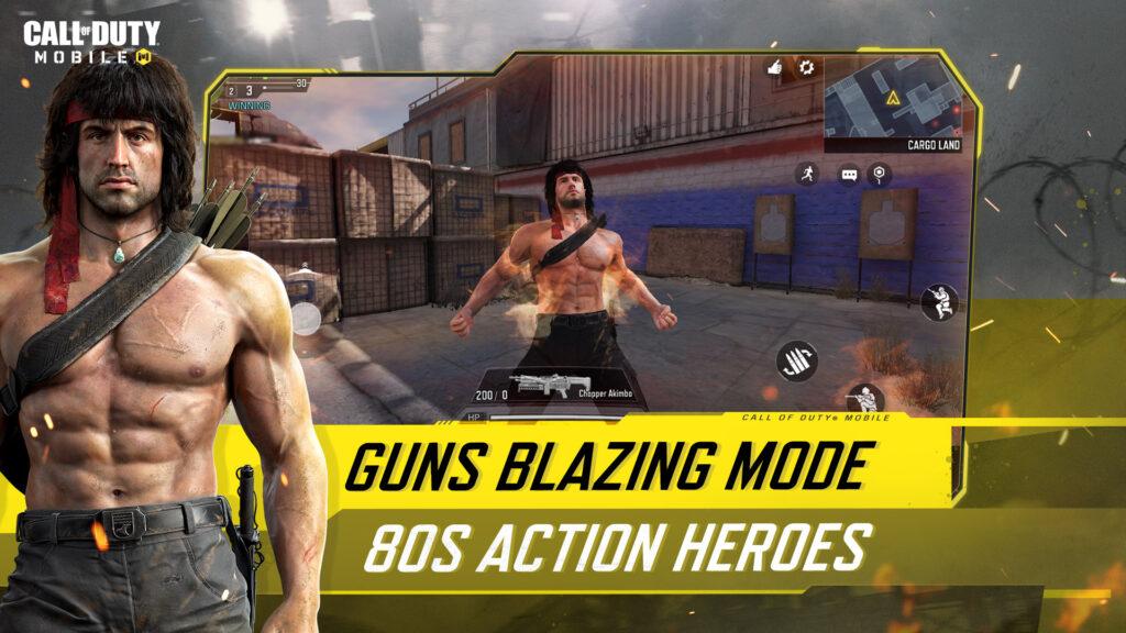 Como obter Rambo e John McClane no CoD Mobile