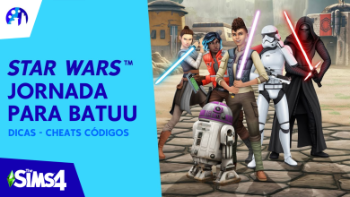 DICAS - CHEATS CÓDIGOS THE SIMS 4 JORNADA PARA BATUU