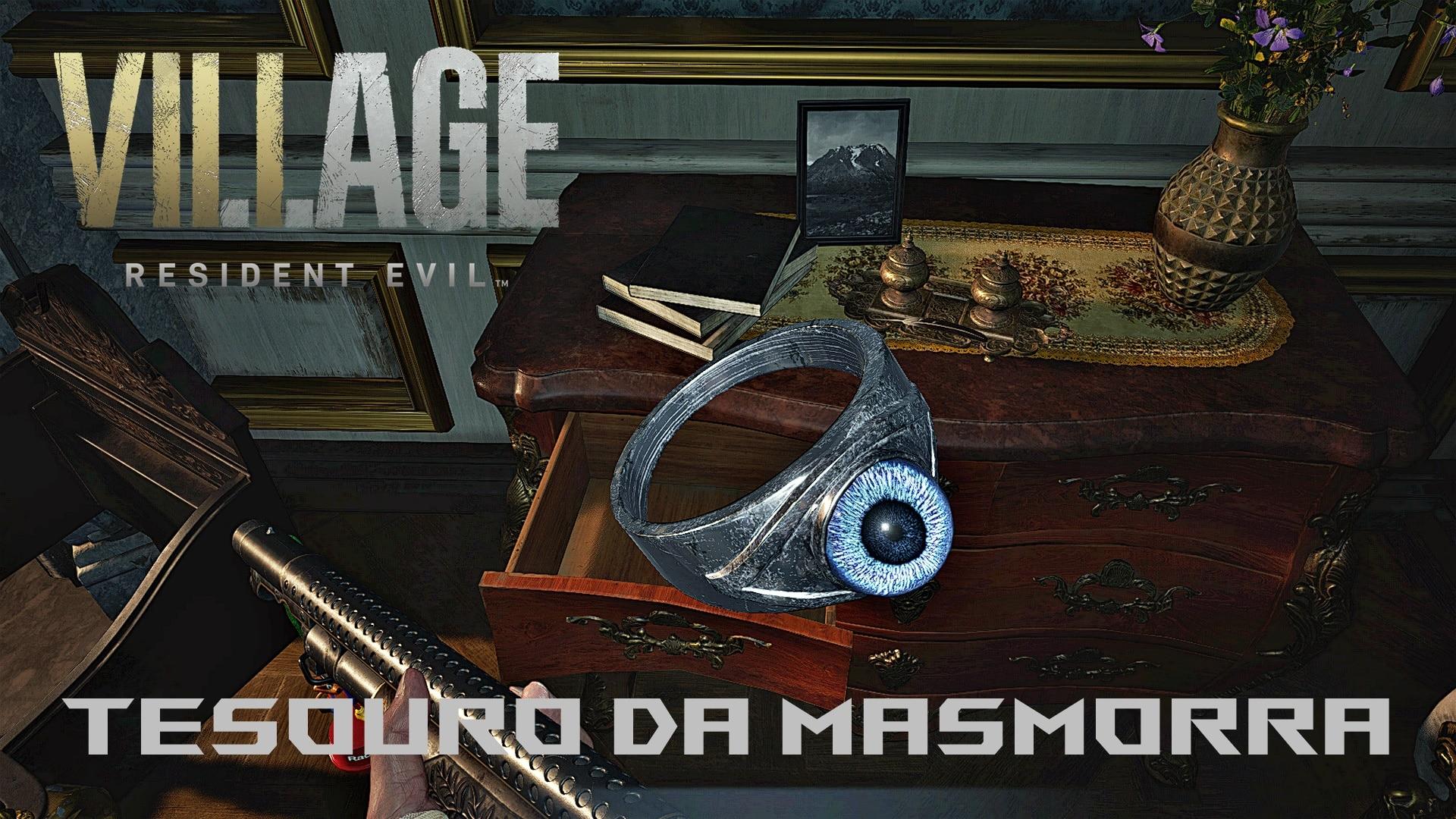 O TESOURO DA MASMORRA RESIDENT EVIL VILLAGE