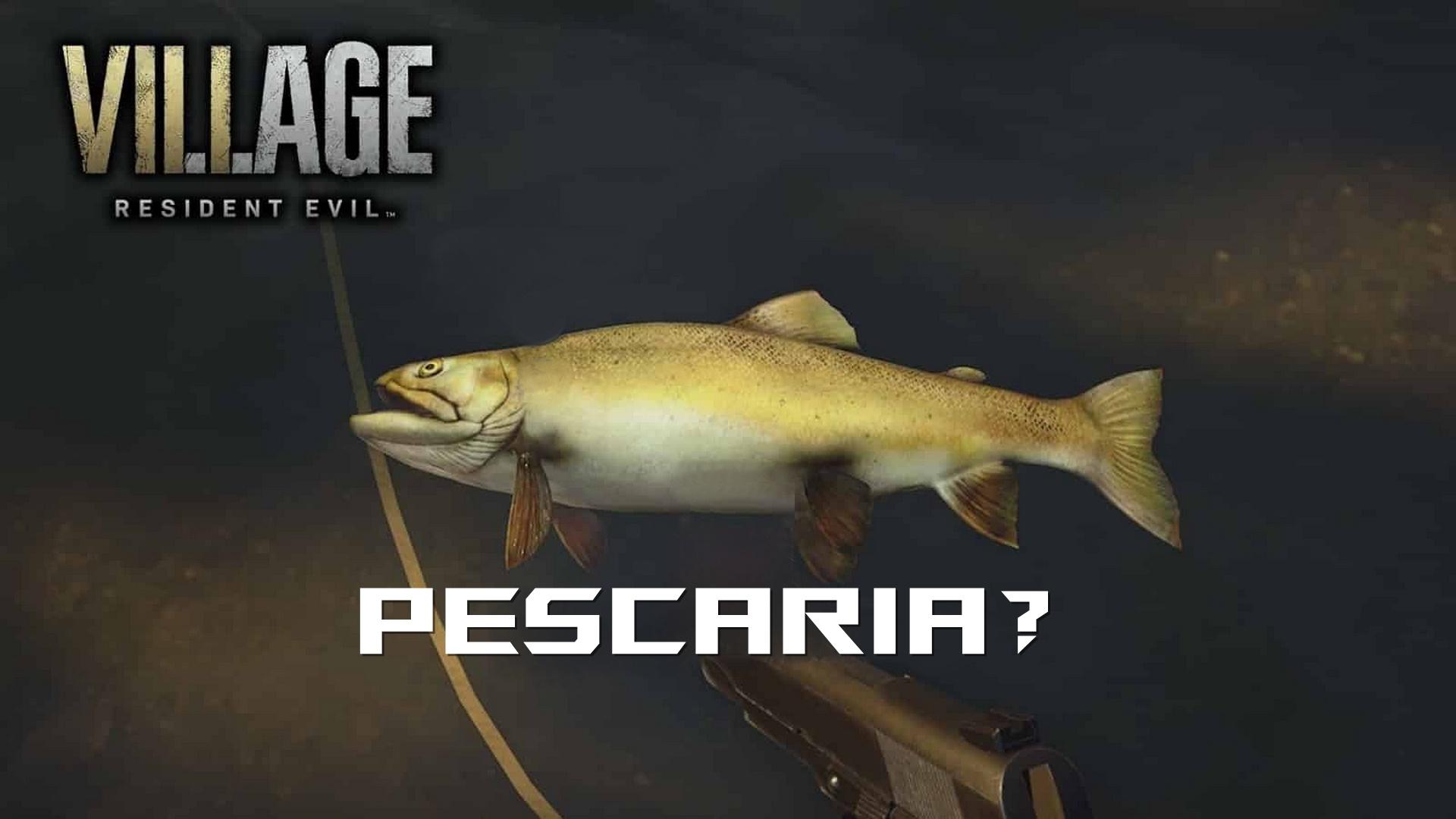 RESIDENT EVIL VILLAGE COMO ter os melhores peixes 1