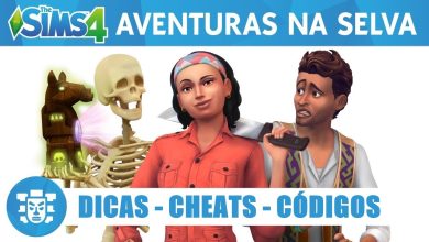 The Sims 4 - Aventuras na Selva: códigos de cheats/códigos de