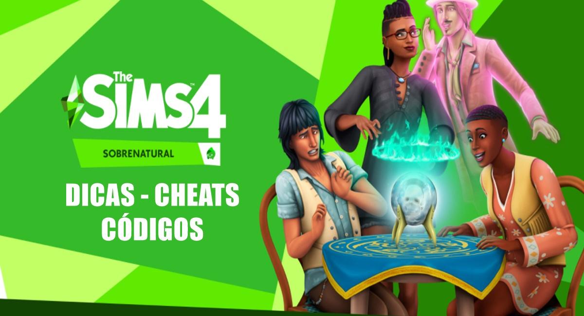 The Sims 4 Sobrenatural | Dicas - Cheats - Códigos