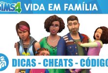 THE SIMS 4 vida em familia dicas cheats codigos macetes truques