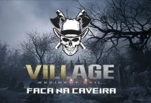 faca na caveira resident evil 8 village