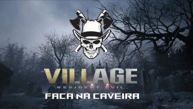 faca na caveira resident evil 8 village