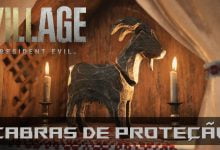 resident evil village localizacao das cabras de protecao