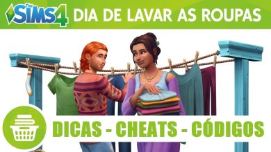 the sims 4 dia de lavar as roupas cheats codigos dicas macetes truques