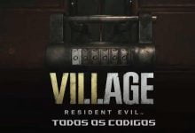 todos os codigos de serguranca de resident evil village