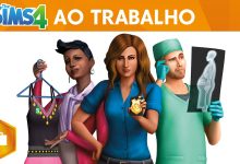 the sims 4 ao trabalho capa