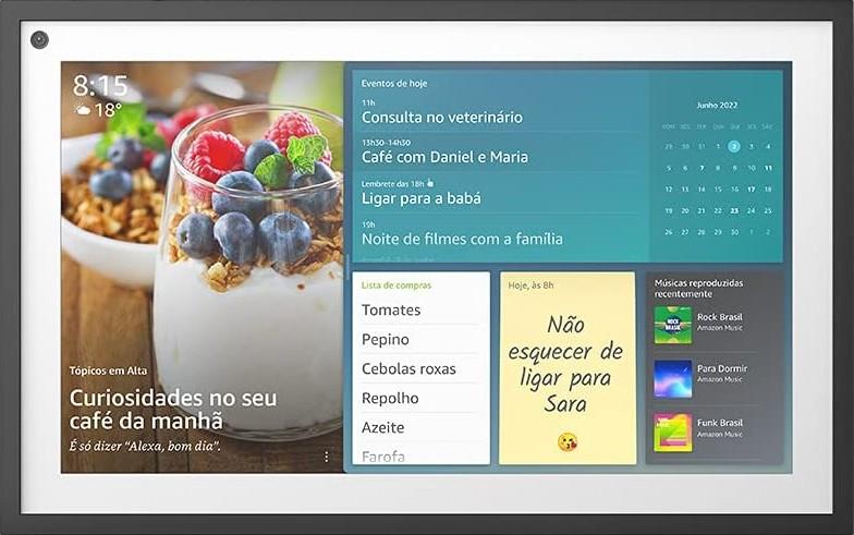 Echo Show 15 Smart Display Full HD de 156 com